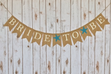 Bride to Be & Wedding Date Set "Starfish"