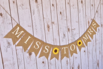 Miss to Mrs "Sunflowers"