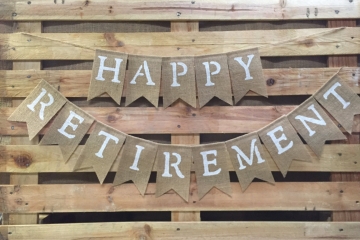 Happy Retirement "2 strands"