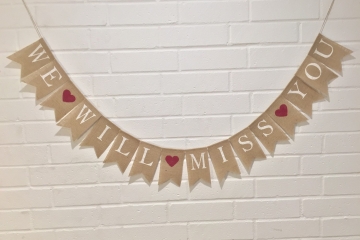 We Will Miss You "Hearts"