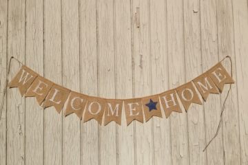 Welcome Home Banner