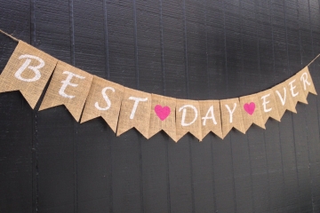 Best Day Ever Banner "Contemporary"
