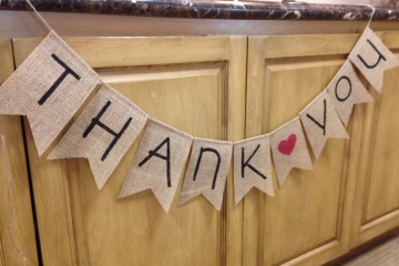 Thank You Banner "Modern"