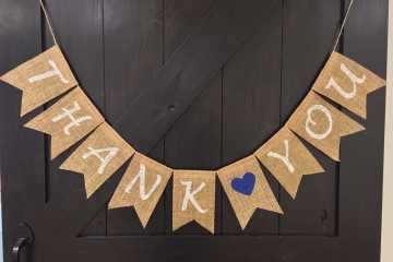 Thank You Banner "Contemporary"