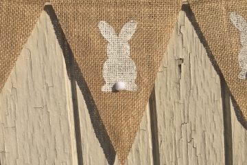 Peter Cottontail Bunny Bunting