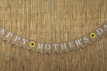 Happy Mother's Day Banner "Sunflowers"