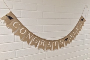 Congrats Banner "Personalized"