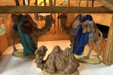 Vintage Handcrafted Nativity and Crèche Set